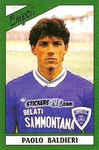 Figurina Paolo Baldieri - Calciatori 1987-1988 - Panini