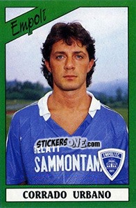 Sticker Corrado Urbano - Calciatori 1987-1988 - Panini