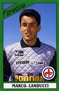 Cromo Marco Landucci - Calciatori 1987-1988 - Panini