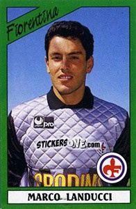 Cromo Marco Landucci - Calciatori 1987-1988 n. 97 - Panini