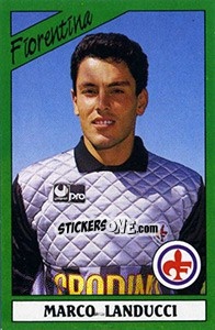 Figurina Marco Landucci - Calciatori 1987-1988 - Panini