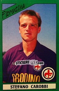 Figurina Stefano Carobbi - Calciatori 1987-1988 n. 99 - Panini