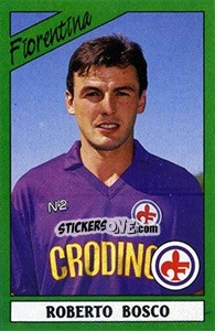 Figurina Roberto Bosco - Calciatori 1987-1988 - Panini