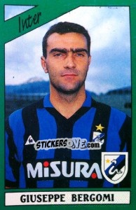 Sticker Giuseppe Bergomi - Calciatori 1987-1988 n. 117 - Panini