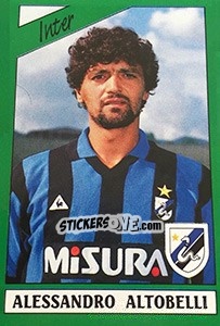 Sticker Alessandro Altobelli - Calciatori 1987-1988 n. 125 - Panini