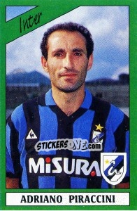 Sticker Adriano Piraccini - Calciatori 1987-1988 n. 131 - Panini