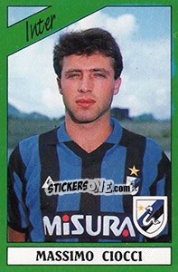Sticker Massimo Ciocci - Calciatori 1987-1988 n. 132 - Panini