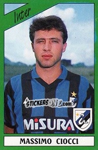 Cromo Massimo Ciocci - Calciatori 1987-1988 - Panini