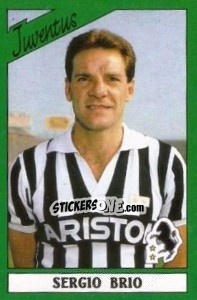 Sticker Sergio Brio - Calciatori 1987-1988 - Panini