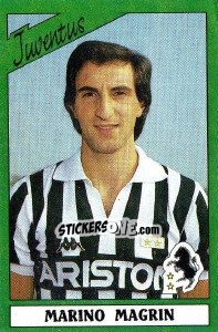 Sticker Marino Magrin - Calciatori 1987-1988 n. 141 - Panini