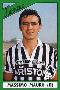 Figurina Massimo Mauro - Calciatori 1987-1988 - Panini