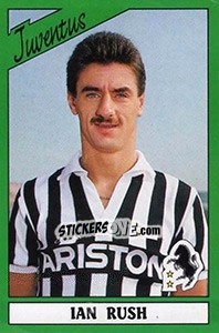 Sticker Ian Rush - Calciatori 1987-1988 n. 144 - Panini