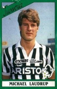Sticker Michael Laudrup - Calciatori 1987-1988 - Panini