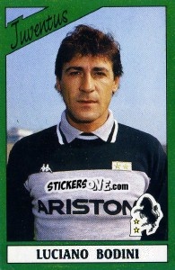 Sticker Liciano Bodini - Calciatori 1987-1988 n. 147 - Panini
