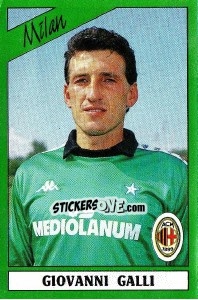 Sticker Giovanni Galli - Calciatori 1987-1988 n. 154 - Panini