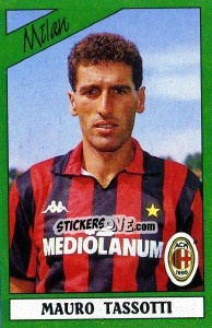 Sticker Mauro Tassotti - Calciatori 1987-1988 n. 155 - Panini