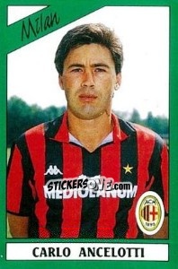 Sticker Carlo Ancelotti - Calciatori 1987-1988 - Panini