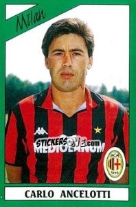 Sticker Carlo Ancelotti - Calciatori 1987-1988 n. 160 - Panini