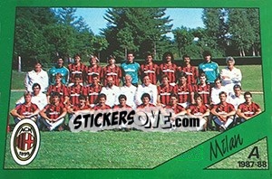 Sticker Squadra - Calciatori 1987-1988 n. 165 - Panini