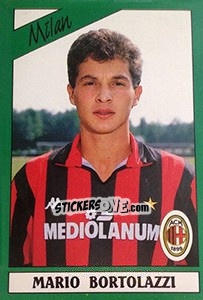 Sticker Mario Bortolazzi - Calciatori 1987-1988 n. 169 - Panini