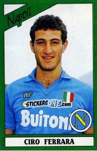 Sticker Ciro Ferrara - Calciatori 1987-1988 n. 174 - Panini