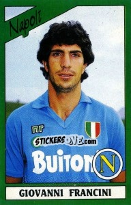 Sticker Giovanni Francini - Calciatori 1987-1988 - Panini