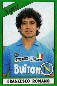 Sticker Francesco Romano - Calciatori 1987-1988 - Panini