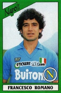 Figurina Francesco Romano - Calciatori 1987-1988 - Panini