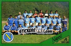 Cromo Squadra - Calciatori 1987-1988 n. 184 - Panini