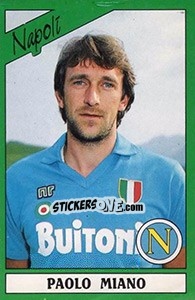 Figurina Paolo Miano - Calciatori 1987-1988 n. 188 - Panini