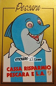 Sticker Mascotte - Calciatori 1987-1988 n. 209 - Panini