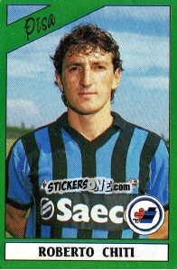 Cromo Roberto Chiti - Calciatori 1987-1988 - Panini