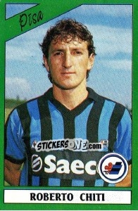 Sticker Roberto Chiti - Calciatori 1987-1988 n. 212 - Panini