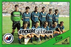 Sticker Squadra - Calciatori 1987-1988 n. 222 - Panini