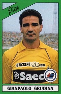 Sticker Gianpaolo Grudina - Calciatori 1987-1988 n. 223 - Panini