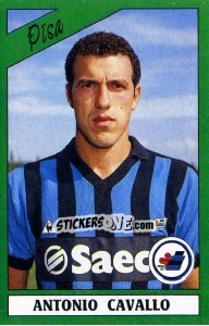 Figurina Antonio Cavallo - Calciatori 1987-1988 - Panini