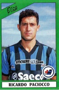 Figurina Ricardo Paciocco - Calciatori 1987-1988 - Panini