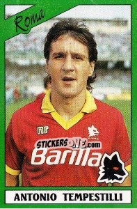 Sticker Antonio Tempestilli - Calciatori 1987-1988 n. 231 - Panini