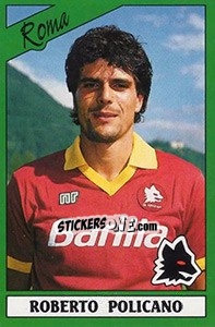 Sticker Roberto Policano - Calciatori 1987-1988 n. 232 - Panini