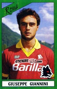 Sticker Giuseppe Giannini - Calciatori 1987-1988 n. 237 - Panini