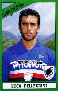 Sticker Luca Pellegrini - Calciatori 1987-1988 - Panini