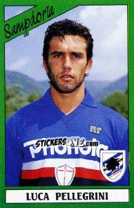Sticker Luca Pellegrini - Calciatori 1987-1988 n. 252 - Panini