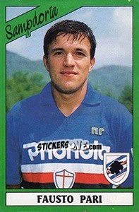 Figurina Fausto Pari - Calciatori 1987-1988 - Panini