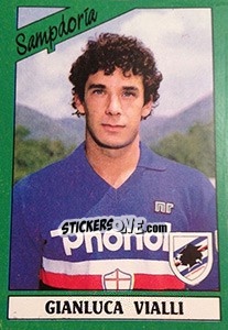 Sticker Gianluca Vialli - Calciatori 1987-1988 n. 259 - Panini