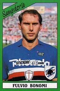 Figurina Fulvio Bonomi - Calciatori 1987-1988 - Panini