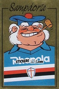 Sticker Mascotte - Calciatori 1987-1988 n. 266 - Panini
