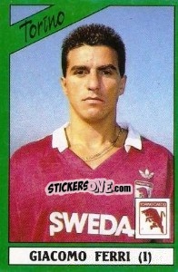 Sticker Giacomo Ferri - Calciatori 1987-1988 n. 270 - Panini