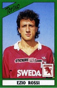 Sticker Ezio Rossi - Calciatori 1987-1988 n. 272 - Panini
