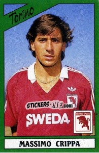 Sticker Massimo Crippa - Calciatori 1987-1988 n. 273 - Panini