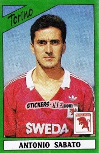 Sticker Antonio Sabato - Calciatori 1987-1988 - Panini